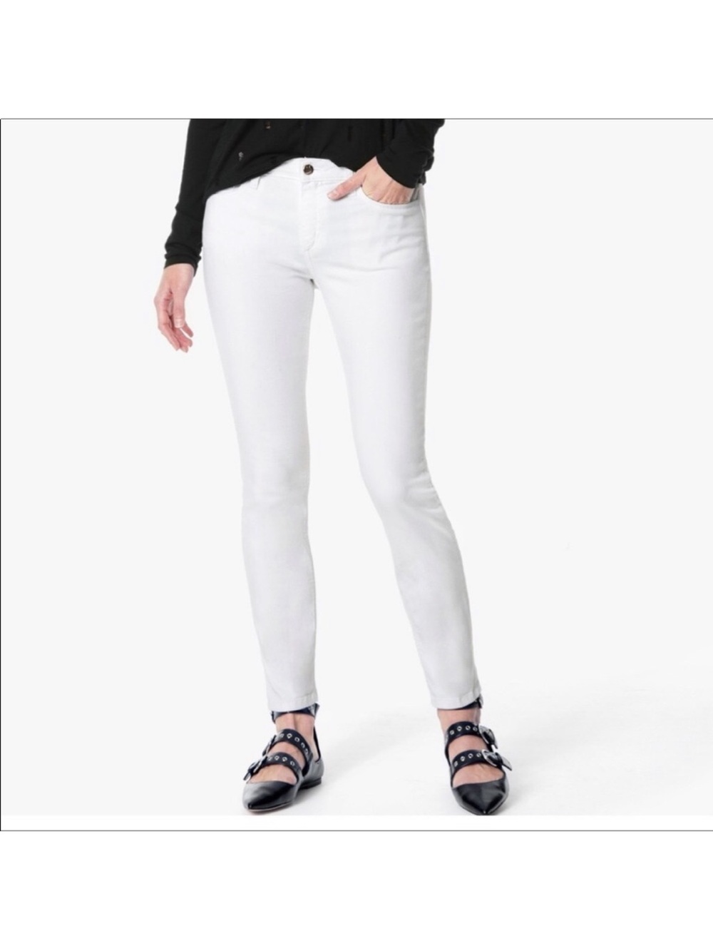 Joe's Jeans White Skinny Jean - Women's Slim Fit